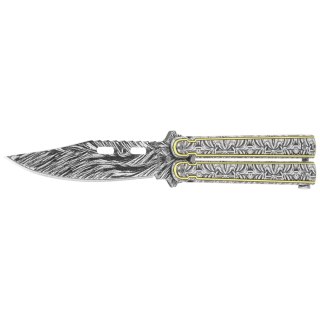 Nóż motylek Martinez Albainox Classic Damask Stainless Steel, Damascus Pattern 3Cr13MoV (02236) Martinez Albainox
