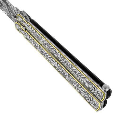 Nóż motylek Martinez Albainox Classic Damask Stainless Steel, Damascus Pattern 3Cr13MoV (02236) Martinez Albainox