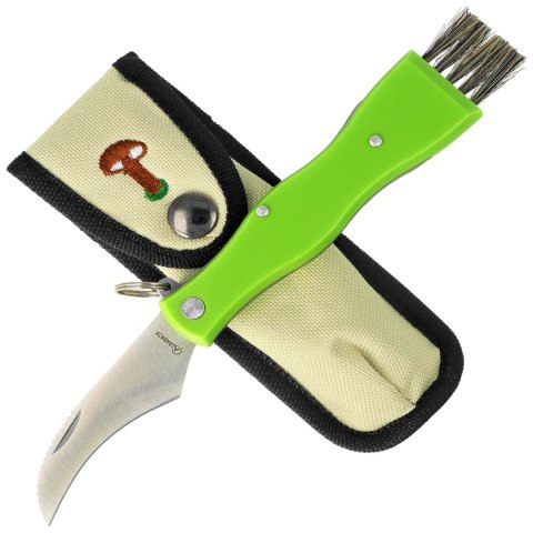 Nóż na grzyby Martinez Albainox Mushroom Green ABS, Satin 3Cr13Mov (18391) Martinez Albainox