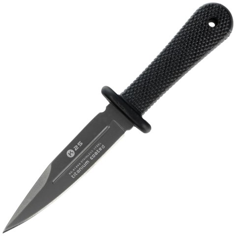 Nóż na szyję K25 Botero Neck Knife Black ABS, Titanium 7Cr17MoV (31898) K25 by Martinez Albainox