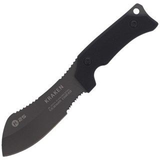 Nóż na szyję K25 Kraken Neck Knife Black G10, Titanium 7Cr17Mov K25 by Martinez Albainox