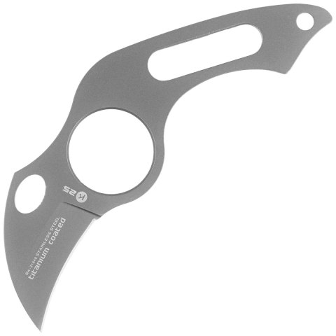 Nóż na szyję K25 RK-31849 Neck Knife Titanium Naked, Titanium 7Cr17Mov K25 by Martinez Albainox
