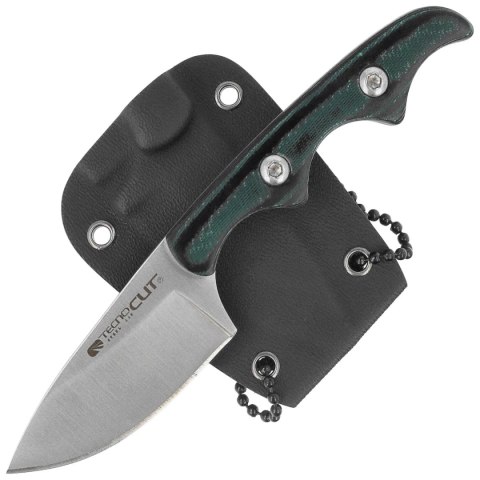 Nóż na szyję Viper Tecnocut TCN3417 Neck Knife - Green Micarta, Satin 440 Viper by Tecnocut