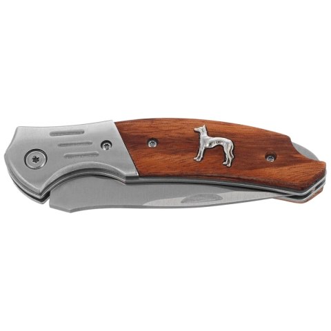 Nóż składany Albainox Hunting Zebra Wood, Satin 3Cr13Mov (25091) Martinez Albainox
