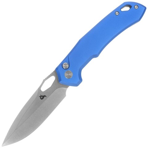 Nóż składany BlackFox Atros Blue Aluminium, Stonewashed VG-10 (BF-770 BL) FOX