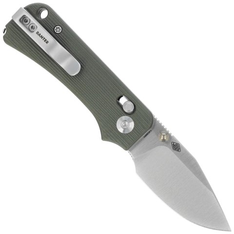 Nóż składany Civivi Baby Banter 2 TG Green G10, Satin 14C28N by Ben Petersen (C24074-1) Civivi by WE Knife