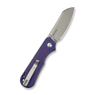 Nóż składany Civivi Crabby Purple G10, Stonewashed 14C28N by Ken Onion Jr. (C24055-2) Civivi by WE Knife