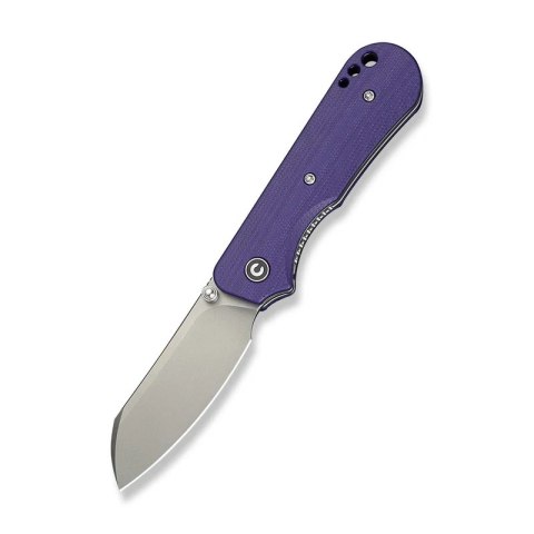 Nóż składany Civivi Crabby Purple G10, Stonewashed 14C28N by Ken Onion Jr. (C24055-2) Civivi by WE Knife