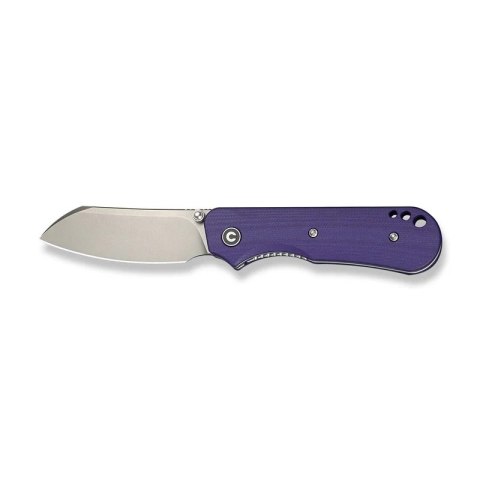 Nóż składany Civivi Crabby Purple G10, Stonewashed 14C28N by Ken Onion Jr. (C24055-2) Civivi by WE Knife