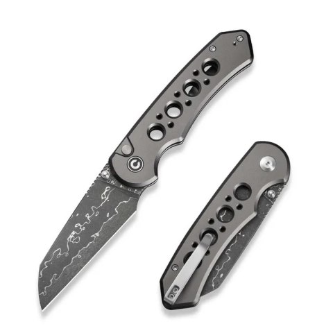 Nóż składany Civivi Pragma Prime Gray Aluminium, Damascus (C24067-DS1) Civivi by WE Knife