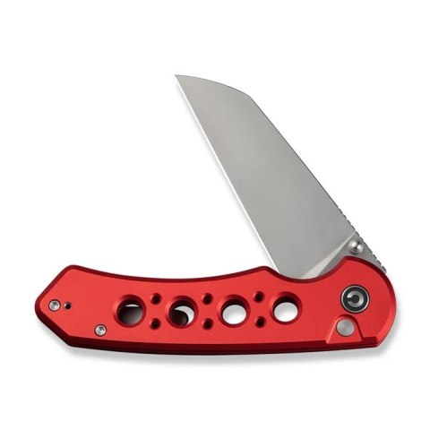 Nóż składany Civivi Pragma Prime Red Aluminium, Stonewashed 14C28N (C24067-2) Civivi by WE Knife