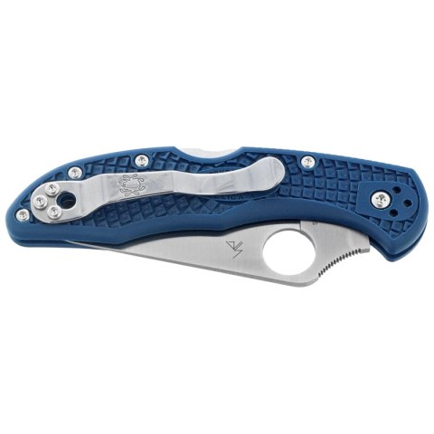 Nóż składany Spyderco Delica 4 Cobalt Blue FRN, Satin CPM SPY27 by Sal Glesser (C11PCBL) Spyderco Inc.