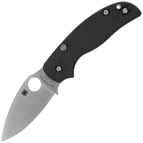 Nóż składany Spyderco Sage 6 Sprint Run Carbon Fiber, Satin CPM S90V by Sal Glesser (C123CFBCLS90VP) Spyderco Inc.