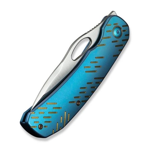Nóż składany WeKnife Inmate Blue Titanium, Satin CPM 20CV by Jerad Neeve (WE23096B-3) WE Knife