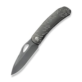 Nóż składany WeKnife Inmate Gray Titanium, Polished Gray CPM 20CV by Jerad Neeve (WE23096B-4) WE Knife