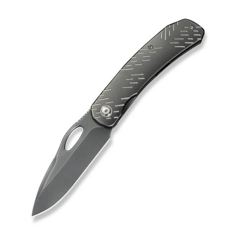 Nóż składany WeKnife Inmate Gray Titanium, Polished Gray CPM 20CV by Jerad Neeve (WE23096B-4) WE Knife
