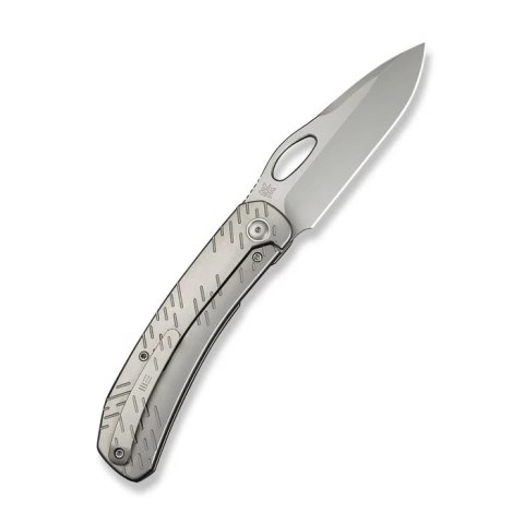 Nóż składany WeKnife Inmate Gray Titanium, Stonewashed CPM 20CV by Jerad Neeve (WE23096B-1) WE Knife