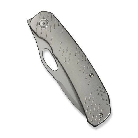 Nóż składany WeKnife Inmate Gray Titanium, Stonewashed CPM 20CV by Jerad Neeve (WE23096B-1) WE Knife