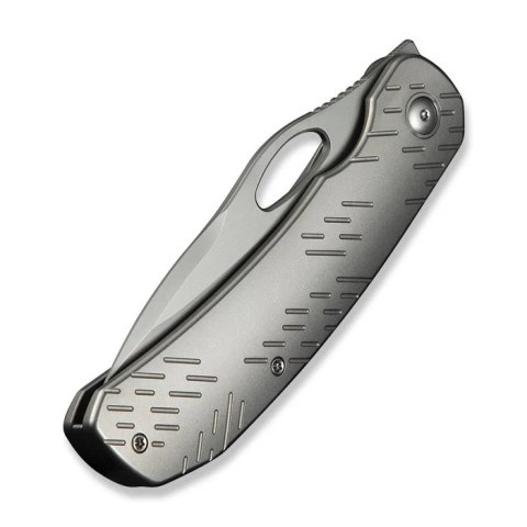 Nóż składany WeKnife Inmate Gray Titanium, Stonewashed CPM 20CV by Jerad Neeve (WE23096B-1) WE Knife