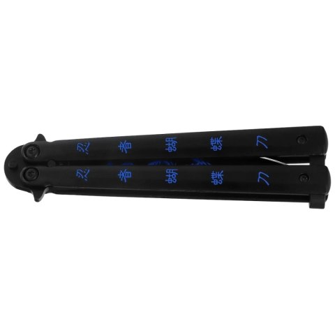 Nóż składany motylek Martinez Albainox Balisong Night Fighter II Black Stainless Steel, Black 3Cr13MoV (02104) Martinez Albainox