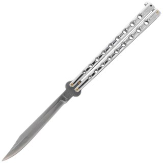Nóż składany motylek Martinez Albainox Big Balisong Chrom Zamak, Mirror 3Cr13Mov (02052-C) Martinez Albainox