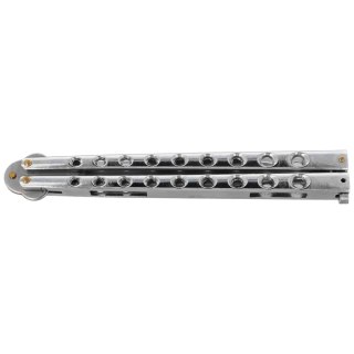 Nóż składany motylek Martinez Albainox Big Balisong Chrom Zamak, Mirror 3Cr13Mov (02052-C) Martinez Albainox