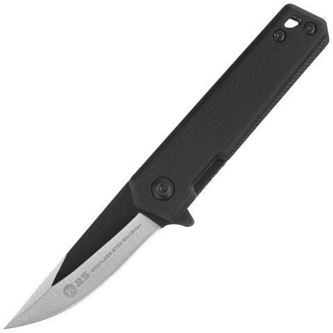Nóż składany na szyję K25 RK-18743 Pendant Neck Knife Black Aluminium, Titanium/Satin 7Cr17Mov K25 by Martinez Albainox
