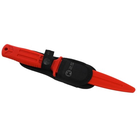 Nóż treningowy K25 Contact Trainer Red Rubber (31994-RO) K25 by Martinez Albainox