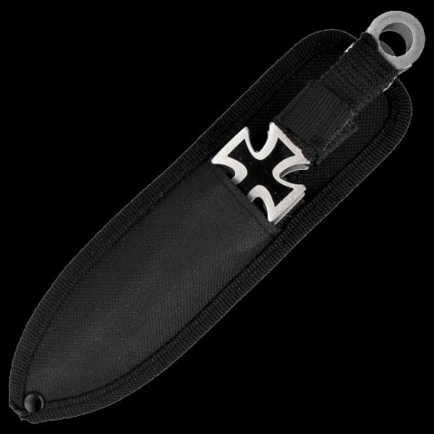 Noże do rzucania Martinez Albainox Cross Set 3 szt Black Cord, Stain 3Cr13Mov (31884) Martinez Albainox
