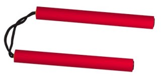 Nunchaku treningowe Martinez Albinox Training Nunchacks Red Foam (39807) Martinez Albainox