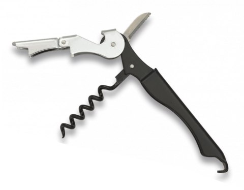 Otwieracz do wina Top Cutlery 2 Steps Black Metal, Inox (21127) Top Cutlery by Martinez Albainox