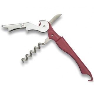 Otwieracz do wina Top Cutlery 2 Steps Maroon Metal, Inox (21128) Top Cutlery by Martinez Albainox