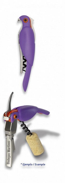 Otwieracz do wina Top Cutlery Bird Purple ABS, Inox (21146-PU) Top Cutlery by Martinez Albainox