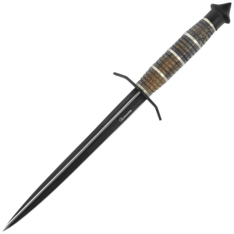 Sztylet Martinez Albainox Triplex Edge Aluminium/Wood, Black 3Cr13Mov (32511) Martinez Albainox