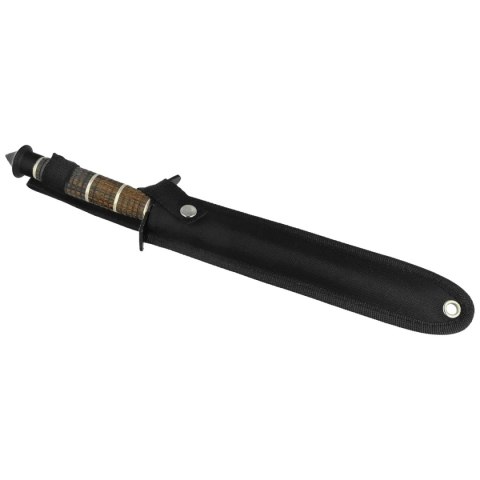 Sztylet Martinez Albainox Triplex Edge Aluminium/Wood, Black 3Cr13Mov (32511) Martinez Albainox
