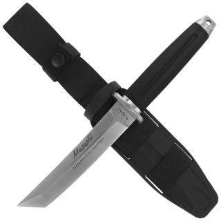 Sztylet japoński Tokisu Musashii Tanto Black Rubber, Satin 7Cr17MoV (32390) Tokisu by Martinez Albainox
