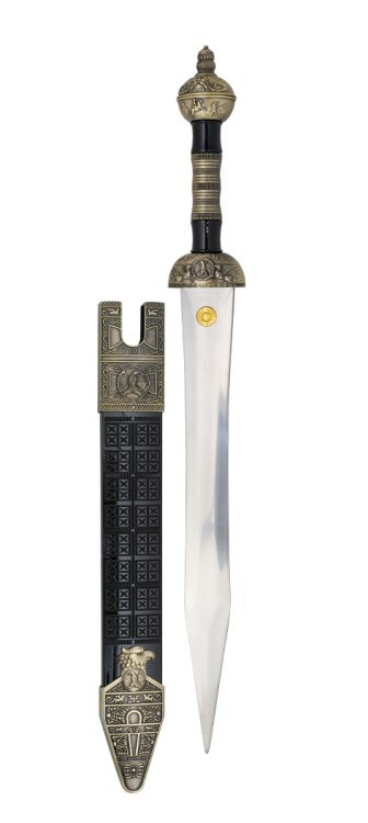 Sztylet rzymski Roman Zamak/ABS, Brightness 3Cr13Mov (32738) Tole10 Imperial by Martinez Albainox