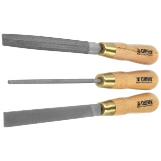 Zestaw pilników do metalu Mikov Narex Profi 3 szt. 150 mm (854301) Narex