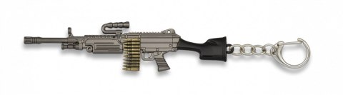Brelok do kluczy Barbaric Submachine Gun Grey Zamak (09873) Barbaric by Martinez Albainox