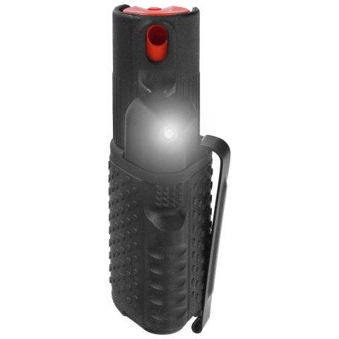 Gaz pieprzowy ESP Hurricane Flashlight Clip Black/Black 15 ml - strumień (SpH-SFL02-C) ESP - Euro Security Products
