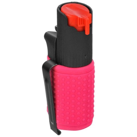 Gaz pieprzowy ESP Hurricane Flashlight Clip Black/Pink 15 ml - strumień (SpH-SFL02-PC) ESP - Euro Security Products
