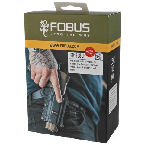 Kabura Fobus Beretta, H&K, Ruger Lewa (EM19 LS LH) Fobus