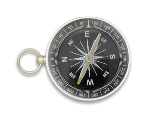 Kompas Barbaric Pocket Silver Aluminum Ø 4.3 cm (33891) Barbaric by Martinez Albainox