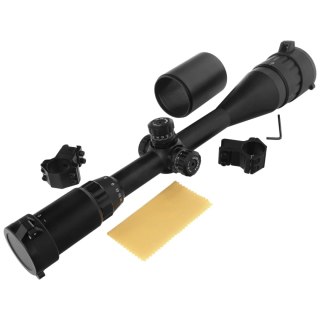 Luneta celownicza Vögler Optik Premium 6-24x50AOL Mil-Dot 1'' z podświetleniem i paralaksą, montaż 11mm Vögler Optik