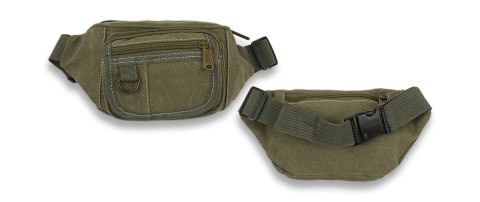 Nerka Barbaric Fanny Pack Green Canvas (34912) Barbaric by Martinez Albainox