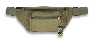 Nerka Barbaric Fanny Pack Green Canvas (34931-VE) Barbaric by Martinez Albainox