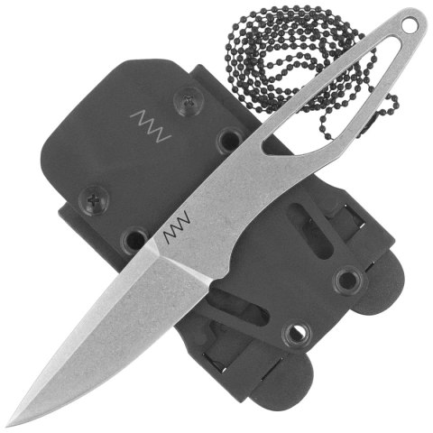 Nóż ANV P100 Naked/Skeletonized, Stonewashed Sleipner (ANVP100-001) ANV - Acta Non Verba Knives