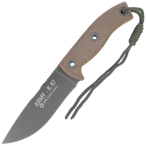 Nóż K25 Army K47 OD Green Micarta, Titanium 7Cr17Mov (32620) K25 by Martinez Albainox