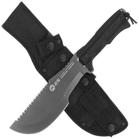 Nóż K25 Black SFL, Titanium 3Cr13Mov (32694) K25 by Martinez Albainox