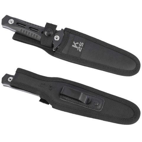 Nóż K25 Boot Knife Black G10, Satin 7Cr17Mov (32556) K25 by Martinez Albainox